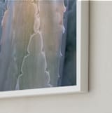 "Etched Two" - Art Print in Blue Agave by Owl and Toad - Frame Close-up