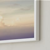 "Flying With Clouds" - Art Print in dreamy by Qing Ji - Frame Close-up