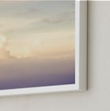 "Flying With Clouds" - Art Print in dreamy by Qing Ji - Frame Close-up