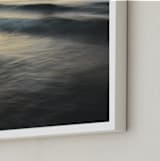 "The Uniqueness of Waves XXVI" - Art Print in Soft Sunset by Tal Paz-Fridman - Frame Close-up