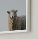 "Uncle Pumblechuck" - Art Print in Ivory by Amy Carroll - Frame Close-up