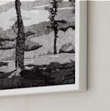 "North Carolina" - Art Print in Black and White by Adelina S. Keenan - Frame Close-up