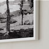 "North Carolina" - Art Print in Black and White by Adelina S. Keenan - Frame Close-up