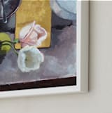 "Kitchen Still Life" - Art Print in Charcoal by Caitlin Winner - Frame Close-up