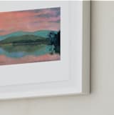 "Rose Water" - Art Print in Rose Water by Stephanie Goos Johnson - Frame Close-up
