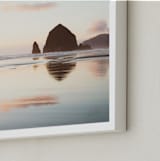 "Cannon Beach No. 1" - Art Print in Color by Kamala Nahas - Frame Close-up