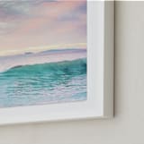 "SoCal Sorbet 4" - Art Print in Sunset by Kamala Nahas - Frame Close-up