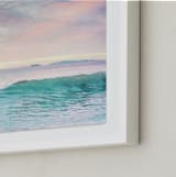 "SoCal Sorbet 4" - Art Print in Sunset by Kamala Nahas - Frame Close-up