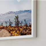 "Desert Super Moon" - Art Print in Mist by Kate Baird - Frame Close-up