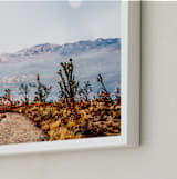 "Desert Super Moon" - Art Print in Mist by Kate Baird - Frame Close-up