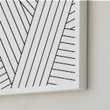 "Tension (Landscape)" - Art Print in Black and White by Jaime Derringer - Frame Close-up