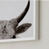 "Jane Gallagher No. 2" - Art Print in Off White by Amy Carroll - Frame Close-up