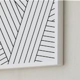 "Tension (Landscape)" - Art Print in Black and White by Jaime Derringer - Frame Close-up