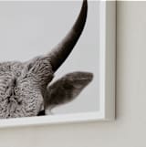 "Jane Gallagher No. 2" - Art Print in Off White by Amy Carroll - Frame Close-up