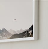"Altitude" - Art Print in Stone by Heather Deffense - Frame Close-up