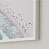"Holidays" - Art Print in Ivory by Caroline Mint - Frame Close-up
