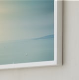 "Cotton Rainbow" - Art Print in Candy Blues by David Michuki - Frame Close-up