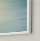 "Cotton Rainbow" - Art Print in Candy Blues by David Michuki - Frame Close-up
