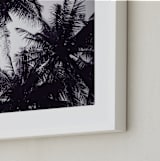 "Flare and Shade" - Art Print in Black & White by Alaric Yanos - Frame Close-up