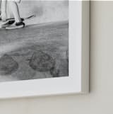 "Let it roll 2" - Art Print in black and white by Eliane Lamb - Frame Close-up