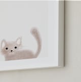"It's Raining" - Art Print in Bambino by Maja Cunningham - Frame Close-up