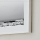 "Drifting Away" - Art Print in Shadow by Three Wings North - Frame Close-up
