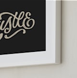 "Hustle" - Art Print in Street by Erin L. Wilson - Frame Close-up
