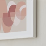 "Land of Dreams" - Art Print in Cotton Candy Pink by Christina Flowers - Frame Close-up