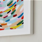 "Dancing with colors" - Art Print in Multiple by Yaling Hou Suzuki - Frame Close-up