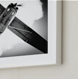"4X-CWF" - Art Print in Mild Grey by Tal Paz-Fridman - Frame Close-up
