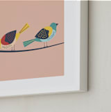 "Out on a Limb" - Art Print in Sunset by Wild Lily Designs - Frame Close-up