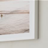 "Learning the Sea" - Art Print in Sunset Glow by Shannon Howard - Frame Close-up