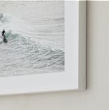 "Hat Day" - Art Print in Seafoam by Shannon Howard - Frame Close-up