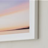 "Summer Fade" - Art Print in Lavender Sky by Everett Paper Goods - Frame Close-up