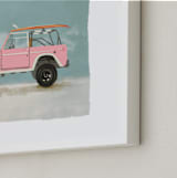 "Surf Pink" - Art Print in Coastal by Erin Kessler - Frame Close-up