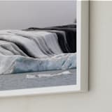 "Isjaki" - Art Print in mountain ice by Miranda Mol - Frame Close-up
