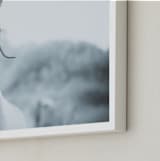 "Horse white" - Art Print in air by Lying on the grass - Frame Close-up