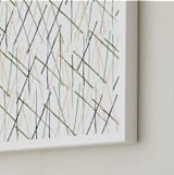 "Nature Woodland" - Art Print in Blush by Lisa Samartino Design - Frame Close-up