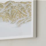 "Constance" - Art Print in Gold by Emily Magone - Frame Close-up