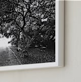 "The Passage " - Art Print in B&W by NSMARK - Frame Close-up