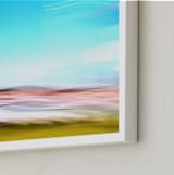 "Abstractscape20" - Art Print in multi-colored by NSMARK - Frame Close-up