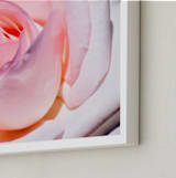 "Internal light" - Art Print in Rosy pink by NSMARK - Frame Close-up