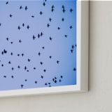 "Going Home" - Art Print in blue by lulu and isabelle - Frame Close-up