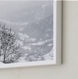 "winter in monochrome" - Art Print in black and white by lulu and isabelle - Frame Close-up