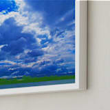 "Stormy clouds" - Art Print in Cloudy blue by NSMARK - Frame Close-up
