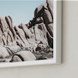 "Red Rocks and Sky" - Art Print in Red Rocks by Ilze Lucero - Frame Close-up