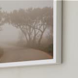 "Misty road" - Art Print in warm gray by Lena Erysheva - Frame Close-up