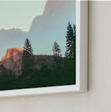 "Impressions - Yosemite" - Art Print in Sunset by Lindsay Ferraris Photography - Frame Close-up