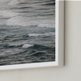 "Winter Surfing V" - Art Print in Winter Surfing V by Tal Paz-Fridman - Frame Close-up