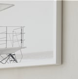 "Tower 3" - Art Print in Black and White by Shawna Urban - Frame Close-up